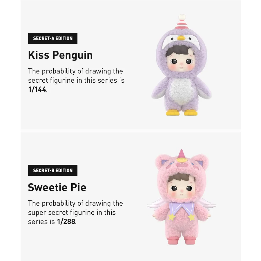 POP MART HACIPUPU Snuggle With You Series Figures 1 Blind Box