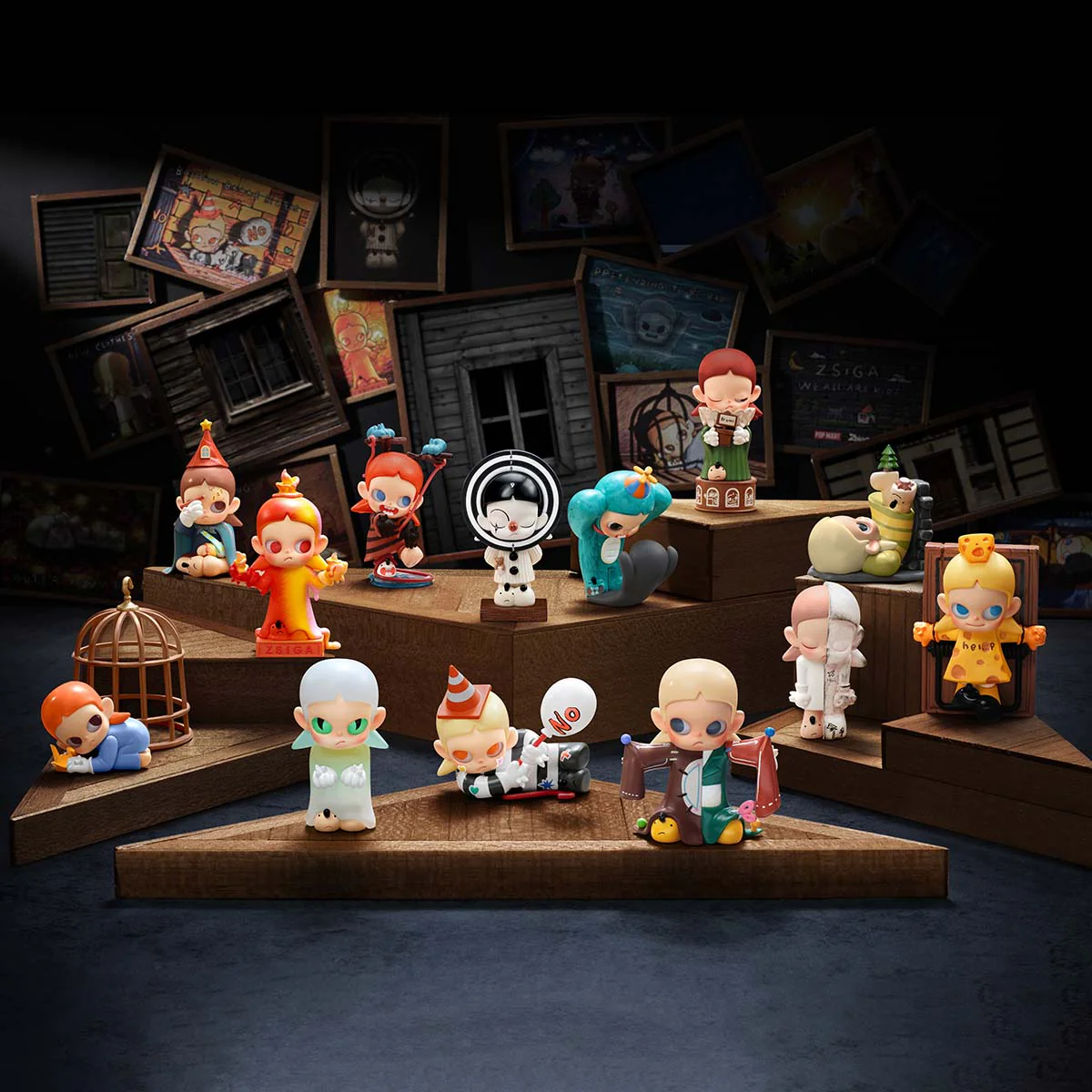 POP MART Zsiga We All Are Kids Series Figures 1 Blind Box