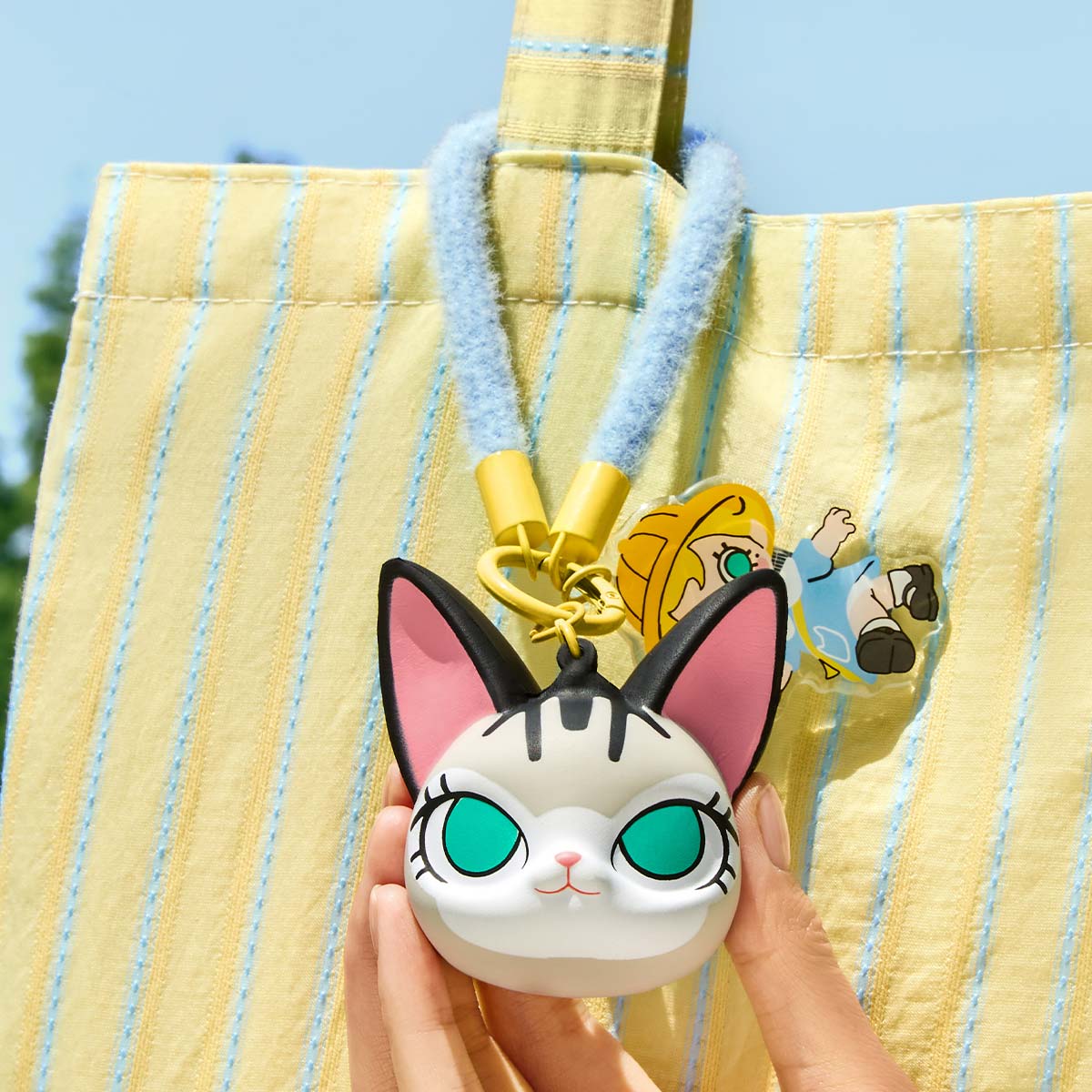 POP MART Baby Molly & Baby Tabby Series-Pinch Pendant 1 Blind Box