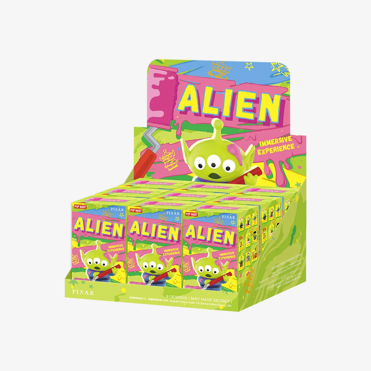 POP MART Disney/Pixar Alien-Immersive Experience Series Figures 1 Blind Box