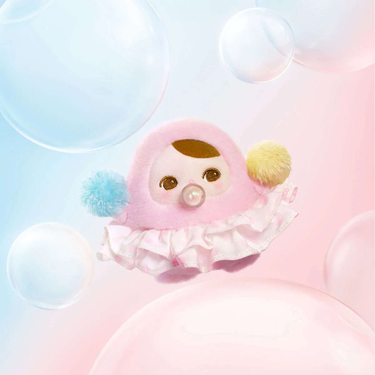 POP MART PUCKY BEANIE BUBBLE UP SERIES-Plush Pendant 1 Blind Box