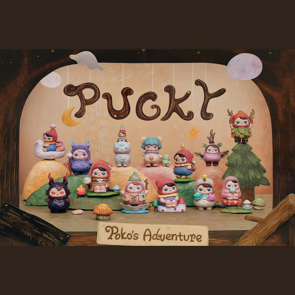 POP MART PUCKY Poko's Adventure Series Figures 1 Blind Box