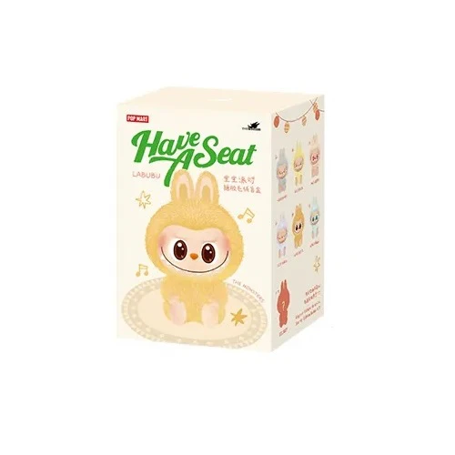 POP MART THE MONSTERS Labubu v2 - Have a Seat Vinyl Plush 1 Blind Box