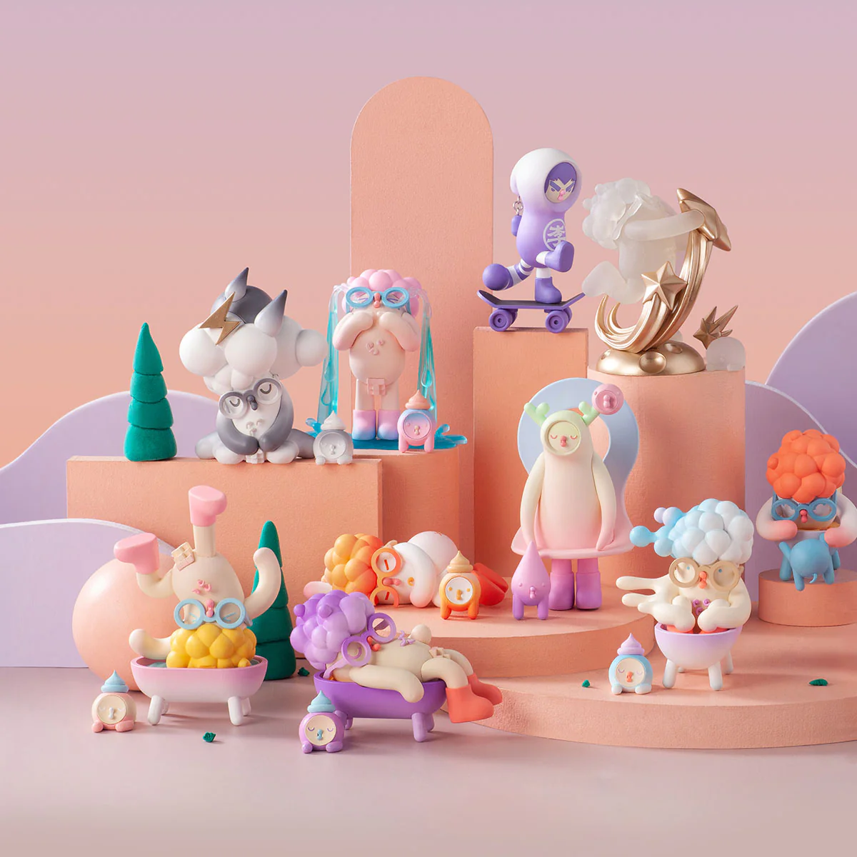 POP MART MODOLI Mood Weather Series 1 Blind Box