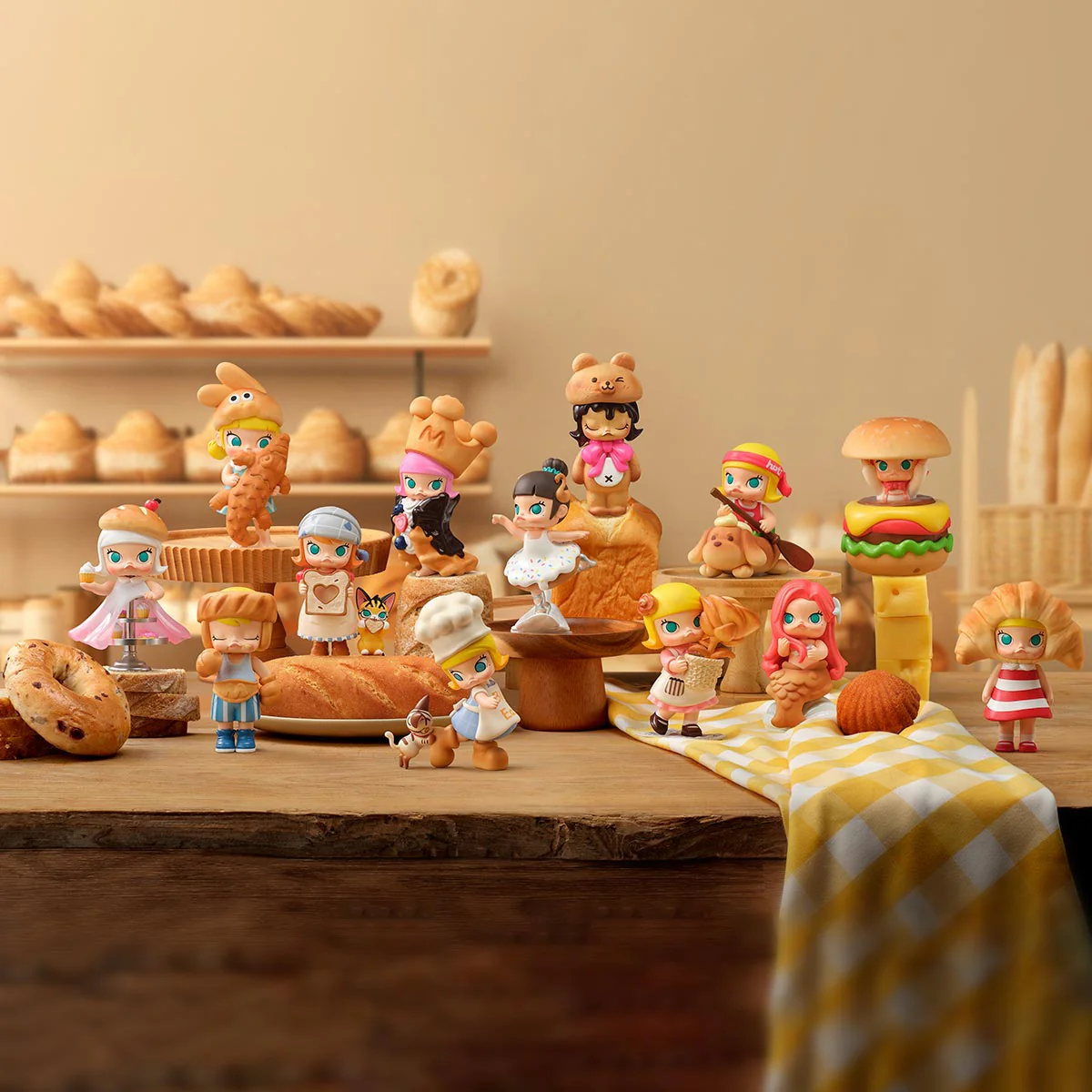 POP MART MOLLY Carb-Lover Series Figures 1 Blind Box