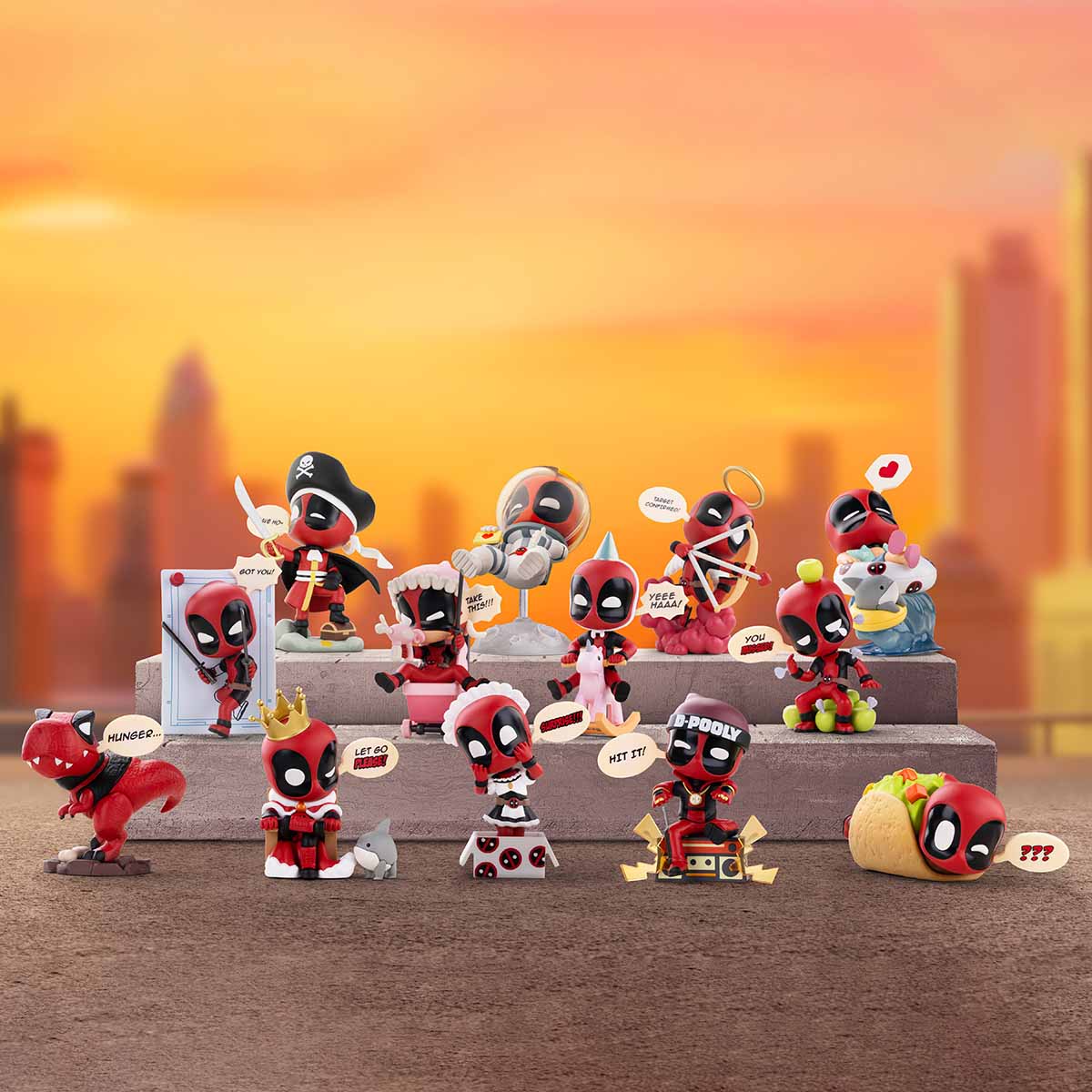POP MART Marvel Deadpool Series Figures 1 Blind Box