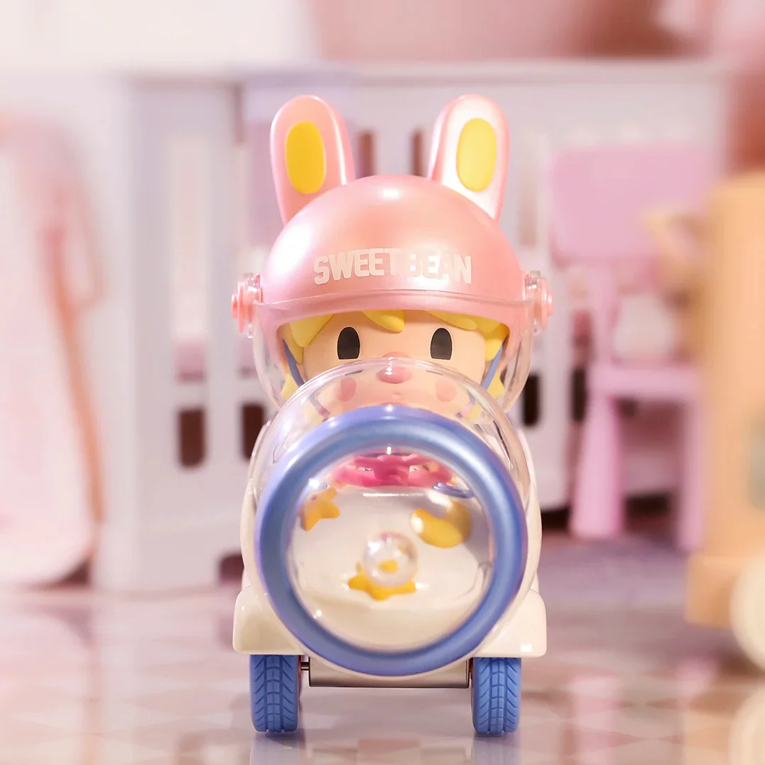 POP MART Sweet Bean Bottle Car Figurine