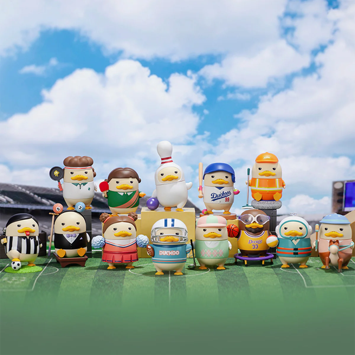POP MART DUCKOO Ball Club Series 1 Blind Box
