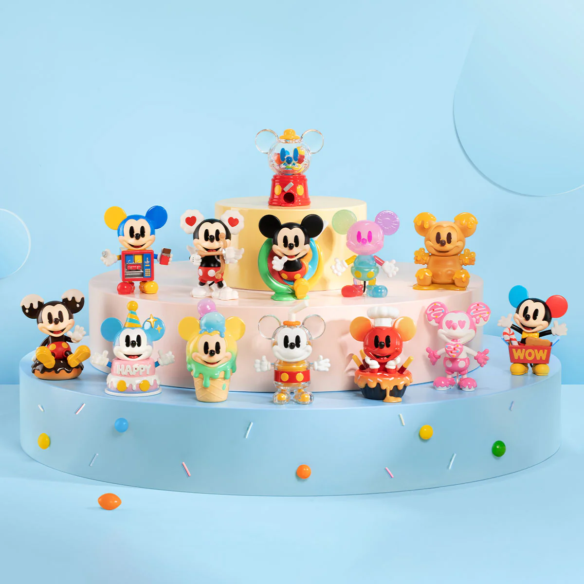 POP MART Disney Mickey Childhood of Boundless Imagination Series Figures 1 Blind Box