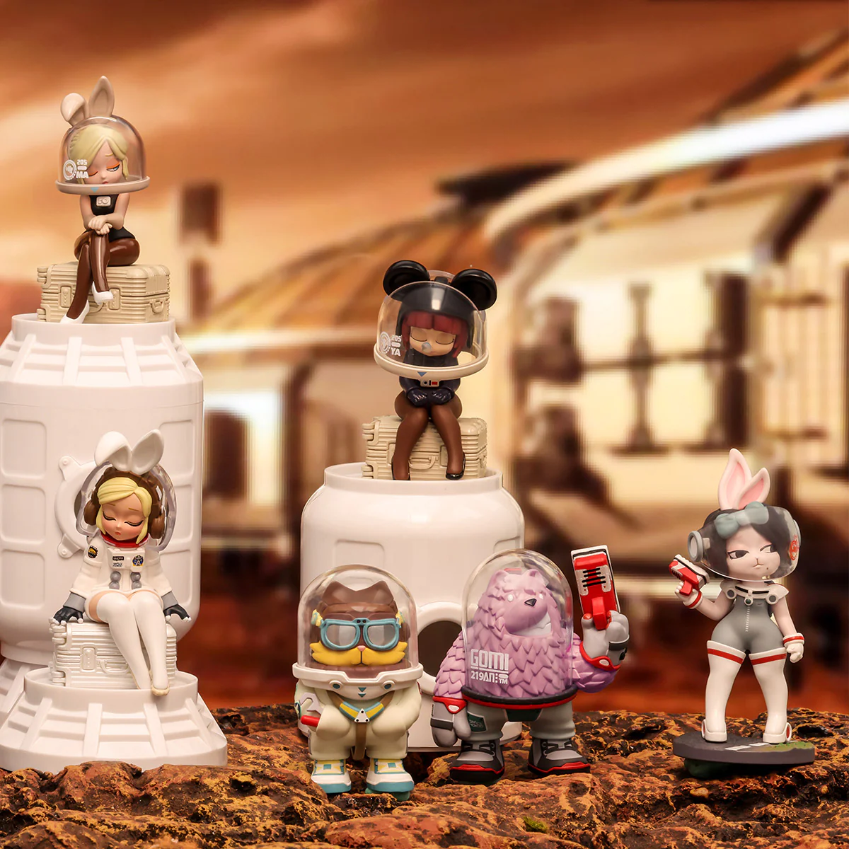 POP MART COOLABO Space Hood Series 1 Blind Box