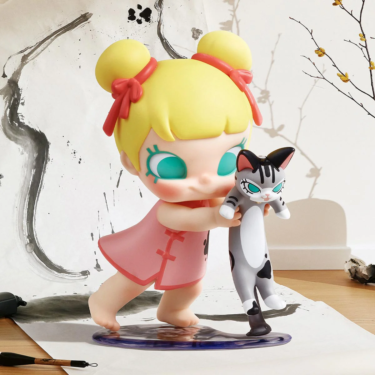 POP MART Baby Molly & Baby Tabby Series Figures 1 Blind Box
