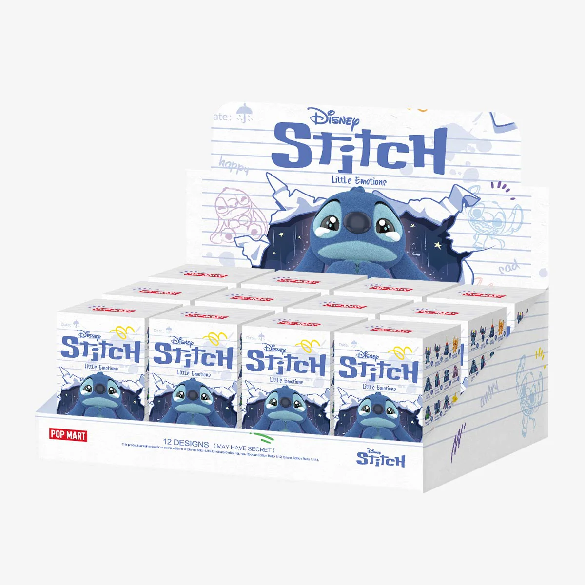 POP MART Disney Stitch Little Emotions Series Figures 1 Blind Box
