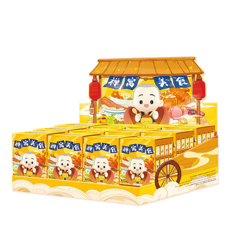 POP MART The Little Monk Yichan Chinese Delicacy Series 1 Blind Box