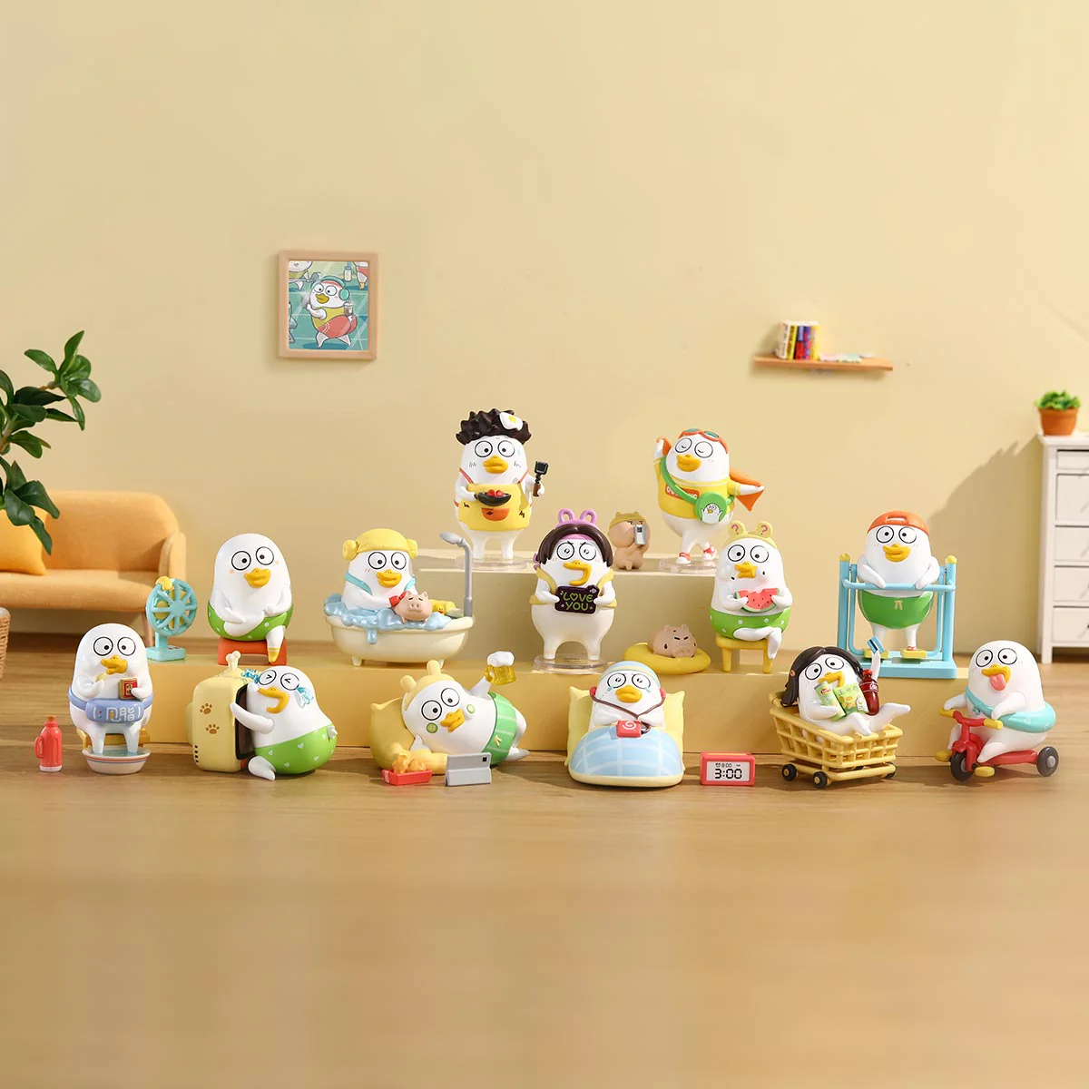 POP MART Duckyo's Leisure Life Series Figures 1 Blind Box