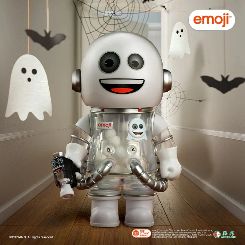 POP MART MEGA SPACE MOLLY 100% × emoji™ Series 1 Blind Box