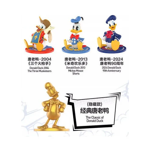POP MART Disney Donald Duck 90th Anniversary Series Figures 1 Blind Box