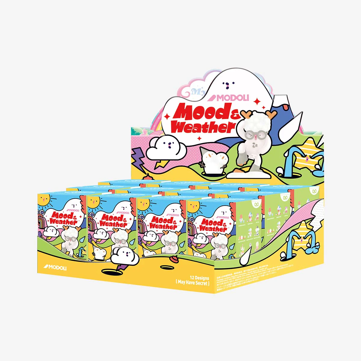 POP MART MODOLI Mood Weather Series 1 Blind Box