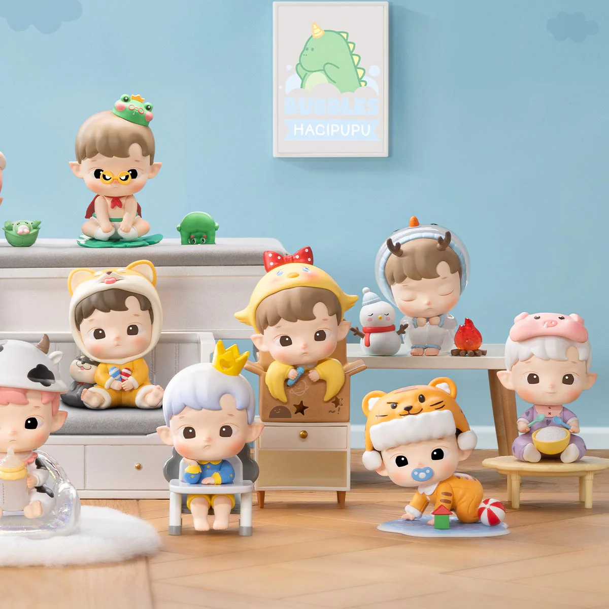 POP MART HACIPUPU The Growth Diary Series 1 Blind Box