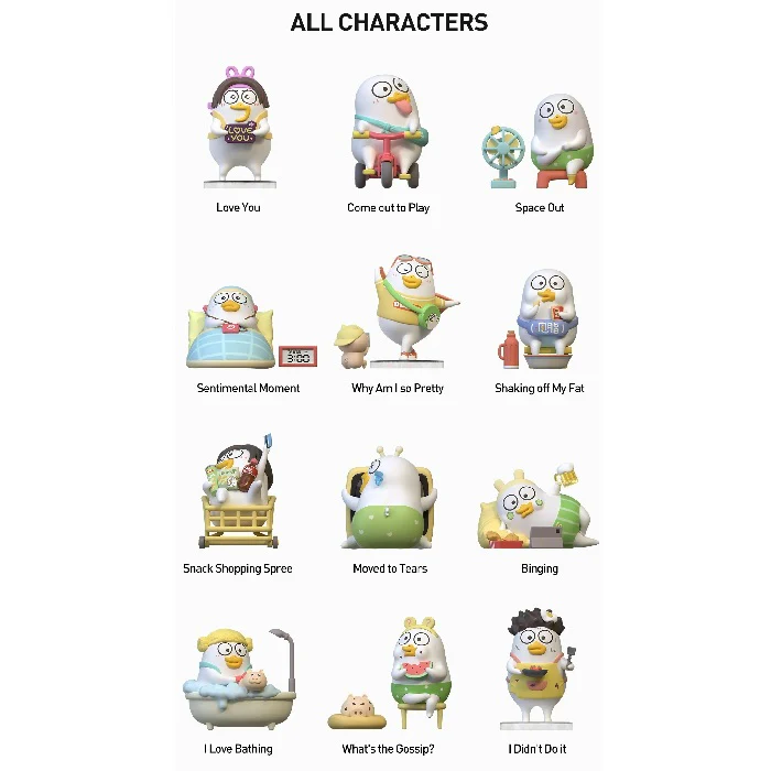 POP MART Duckyo's Leisure Life Series Figures 1 Blind Box