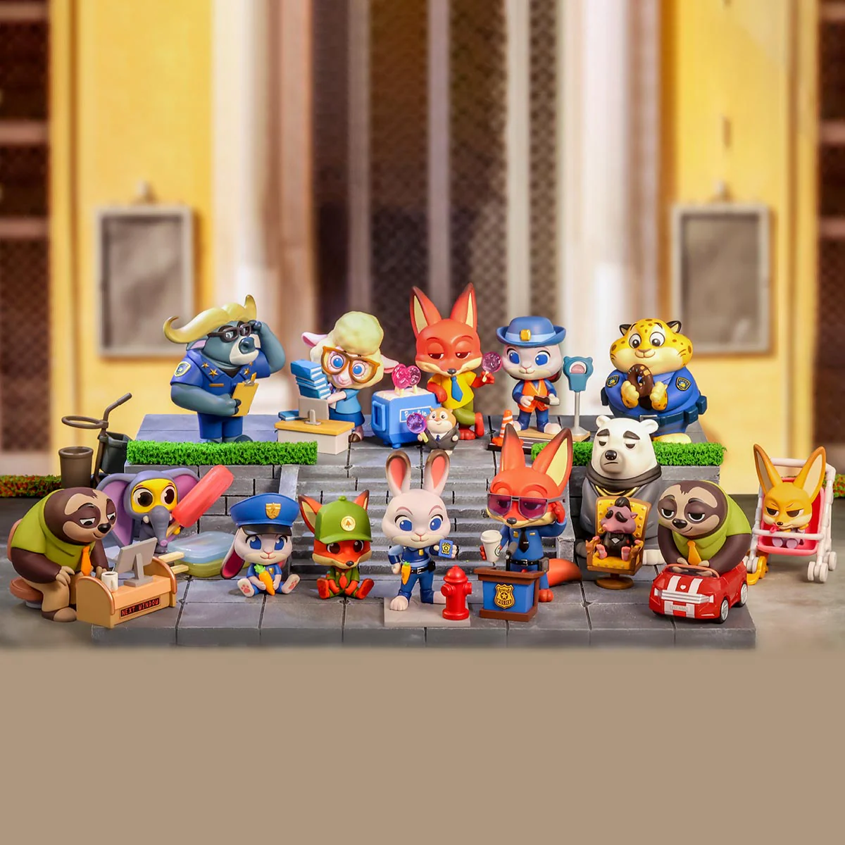 POP MART Disney Zootopia Series Figures 1 Blind Box