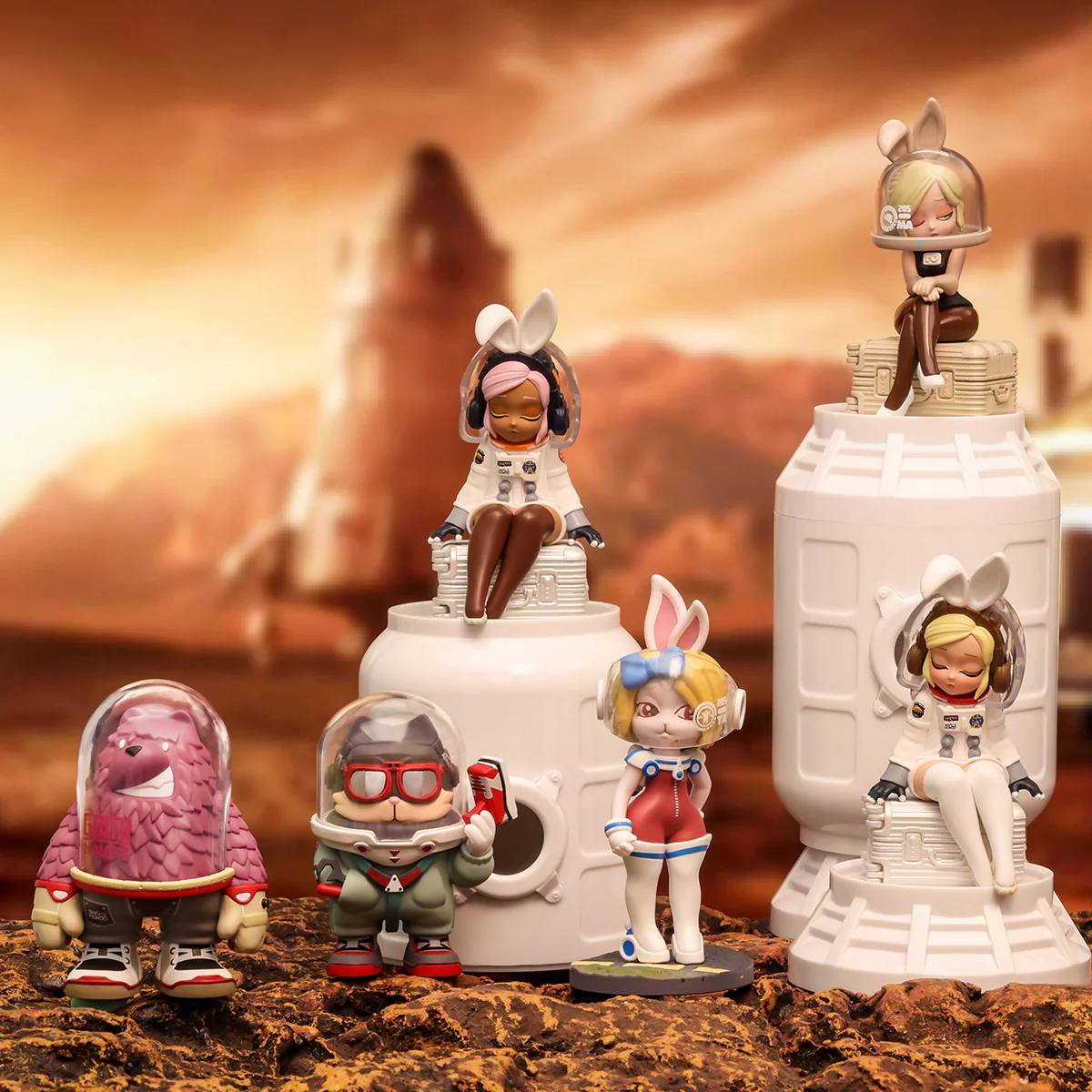 POP MART COOLABO Space Hood Series 1 Blind Box