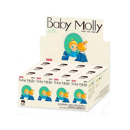 POP MART Baby Molly When I Was Three！Series Figures 1 Blind Box