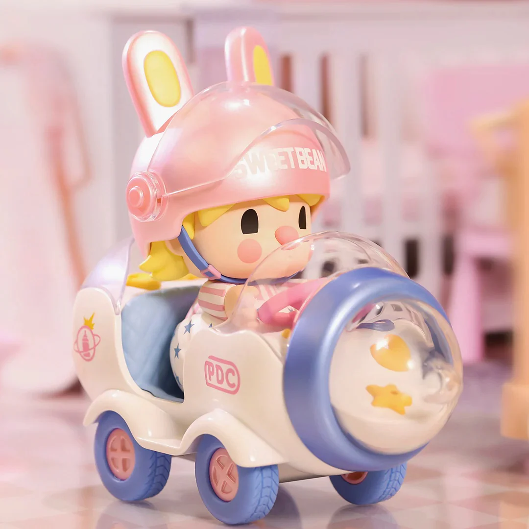 POP MART Sweet Bean Bottle Car Figurine