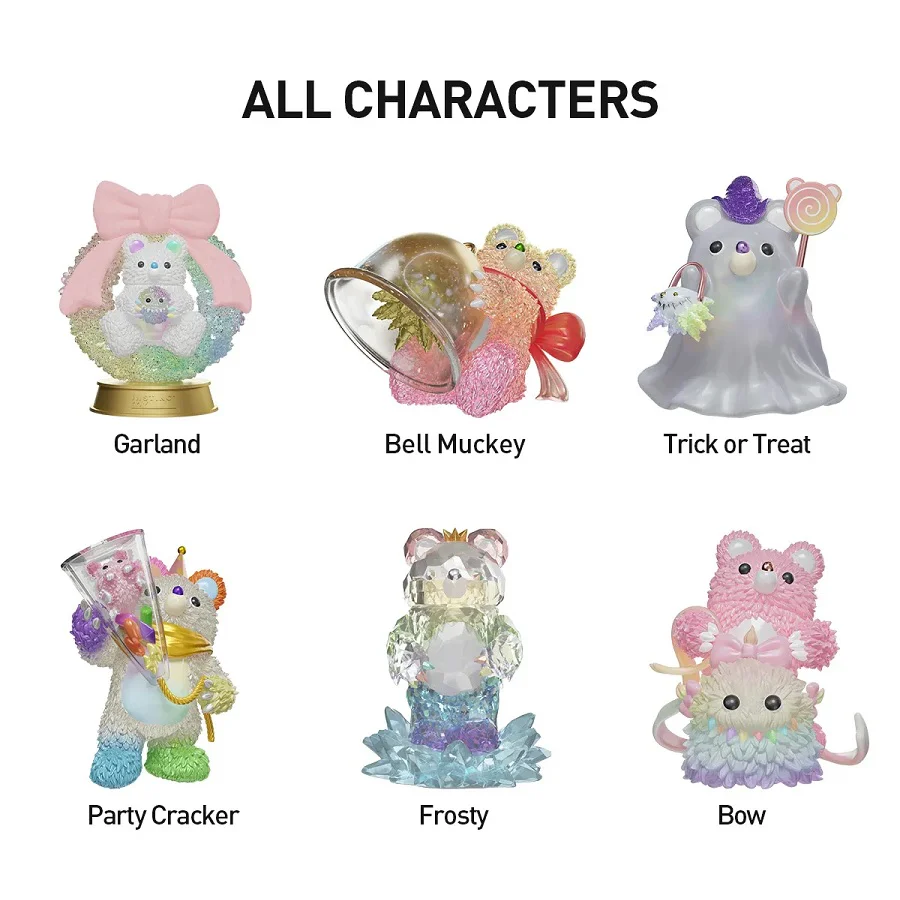 POP MART INSTINCTOY Muckey Celebration Gift Series Figures 1 Sealed Case