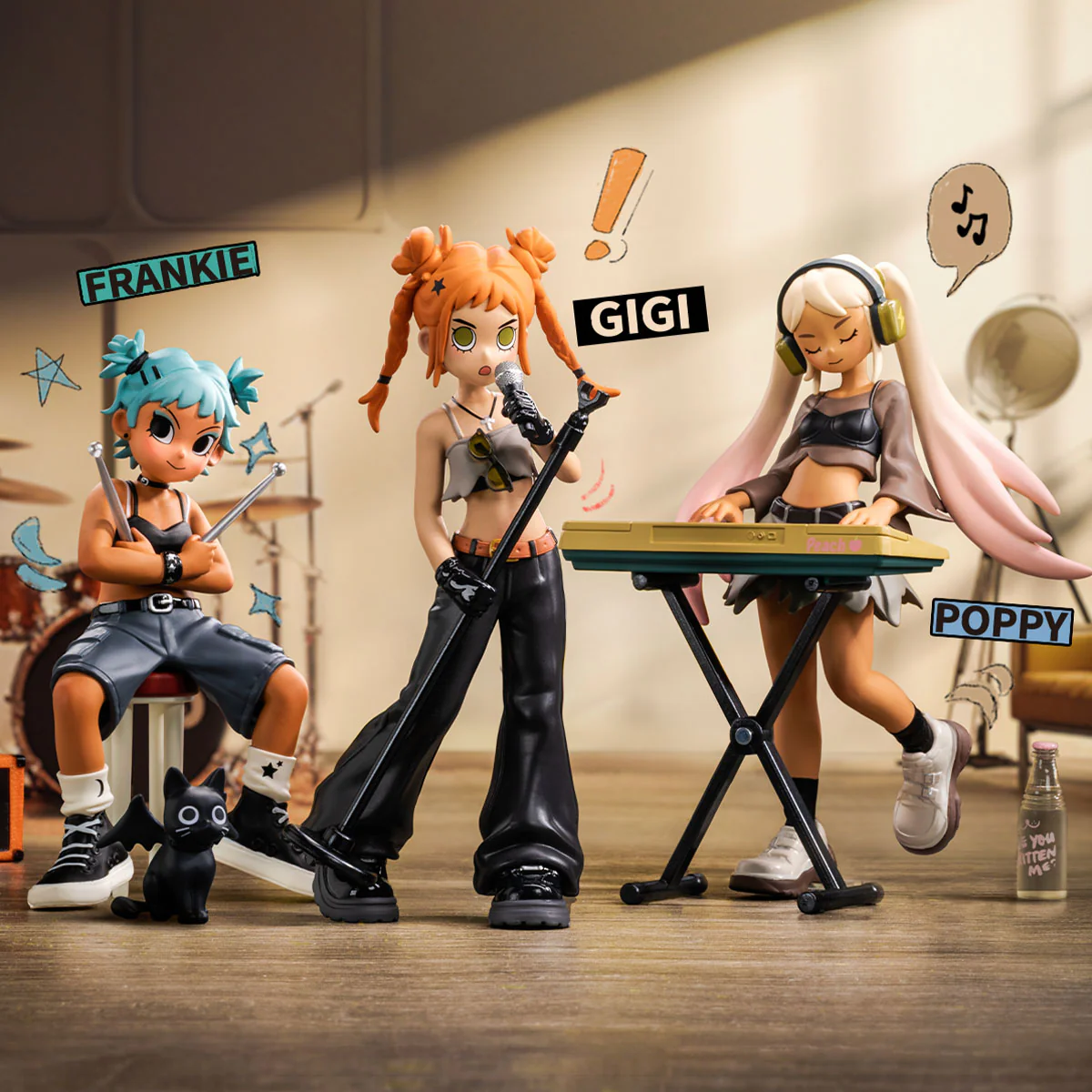 POP MART Peach Riot Rise Up Series Figures 1 Blind Box