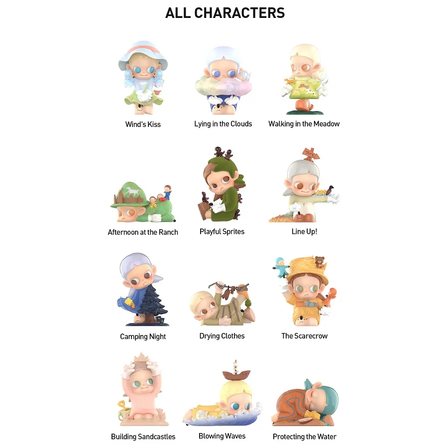 POP MART Zsiga Take It Slow Series Figures 1 Blind Box
