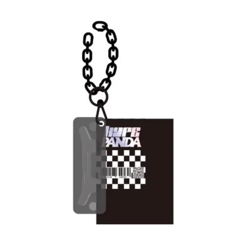 POP MART SKULLPANDA Hypepanda Black Mashup Finger Skateboard Badge