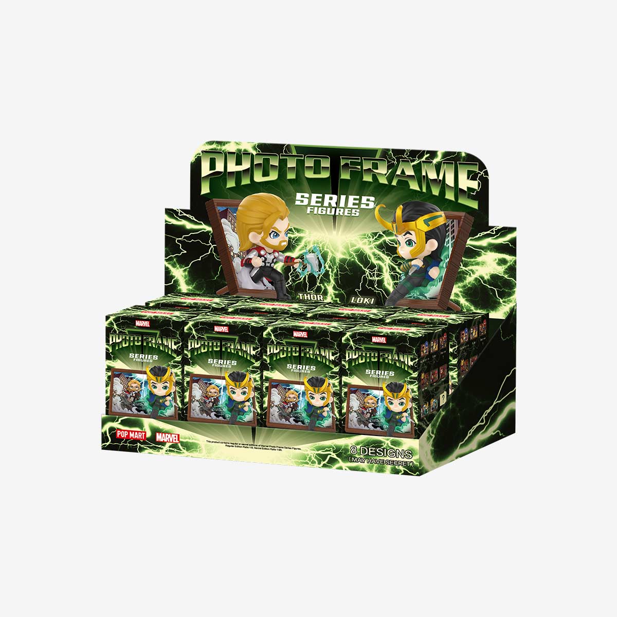 POP MART Marvel Photo Frame Series Figures 1 Blind Box