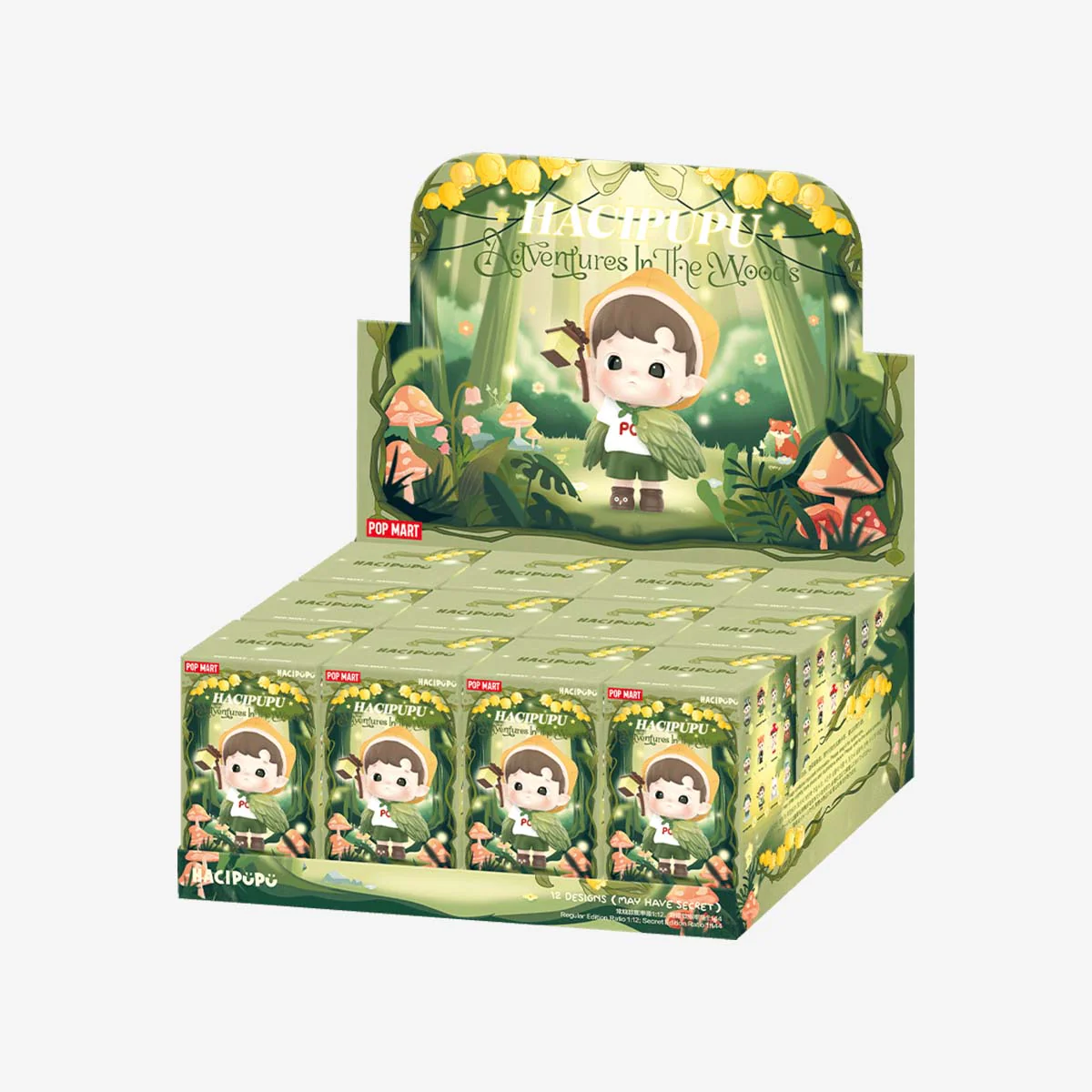 POP MART HACIPUPU Adventures In The Woods Series Figures 1 Blind Box