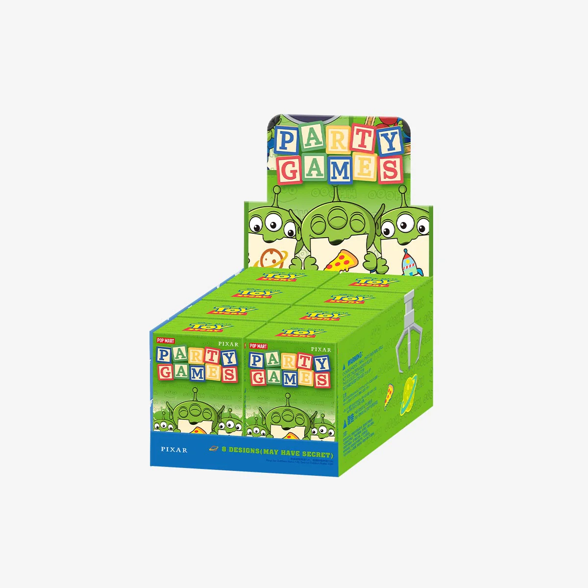 POP MART Pixar Alien Party Games Series Scene Sets 1 Blind Box