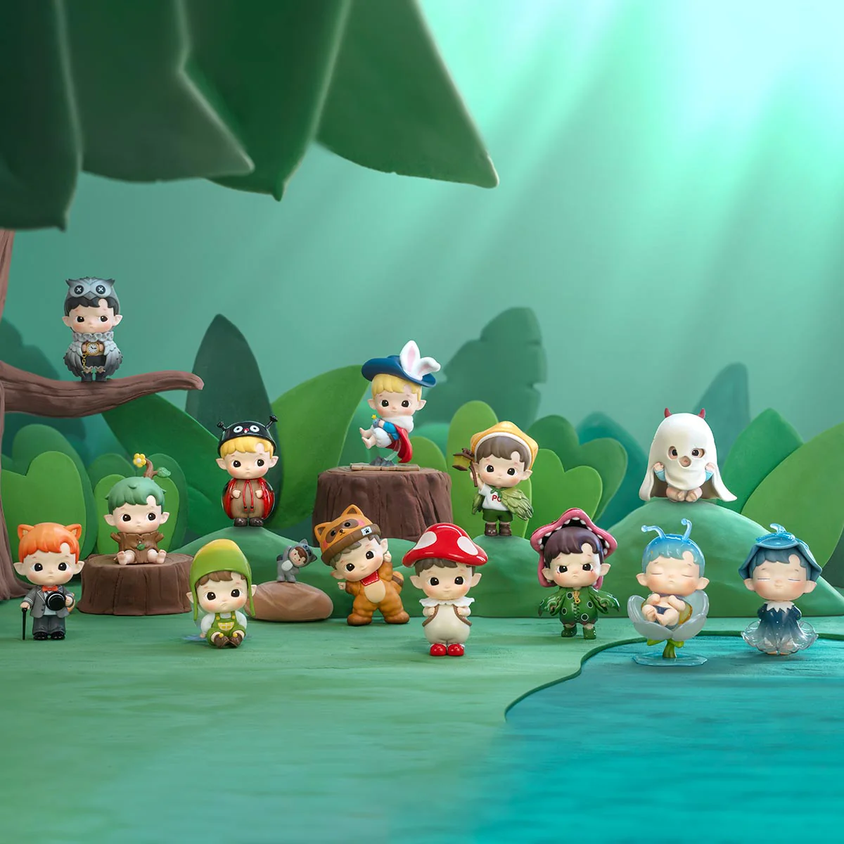 POP MART HACIPUPU Adventures In The Woods Series Figures 1 Blind Box
