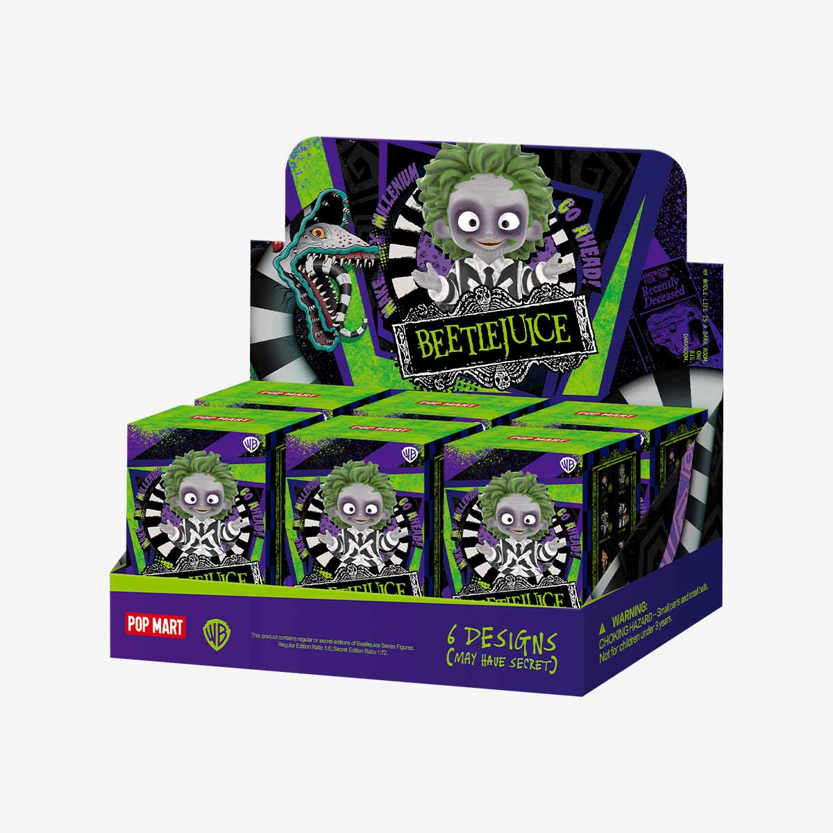 POP MART Beetlejuice Series Figures 1 Blind Box