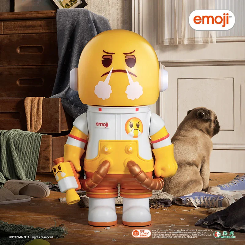 POP MART MEGA SPACE MOLLY 100% × emoji™ Series 1 Blind Box