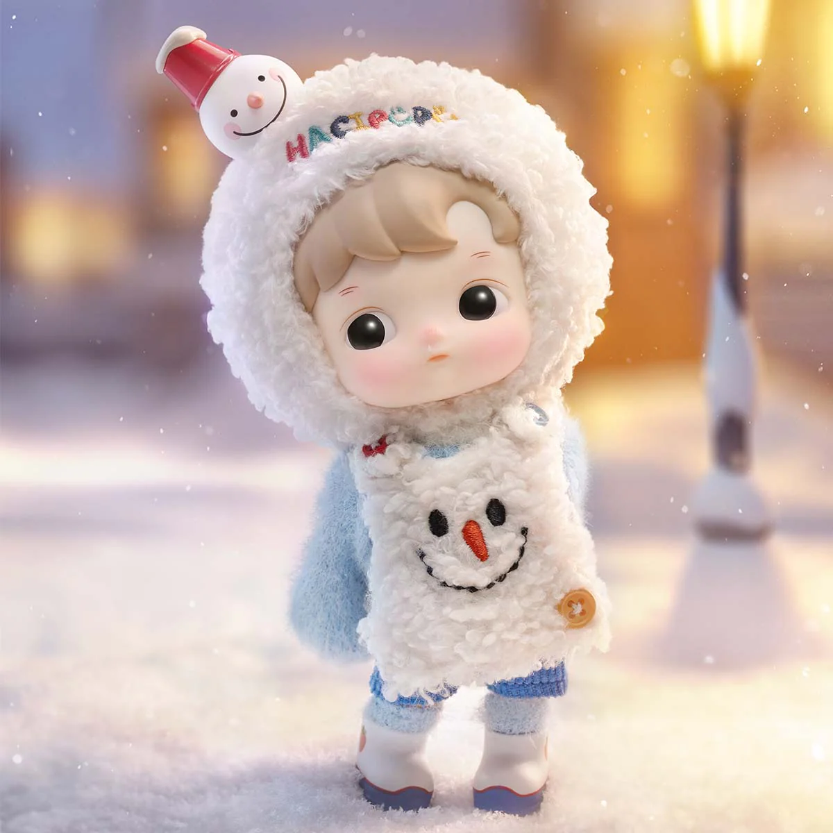 POP MART HACIPUPU Snowman is Coming Action Figure