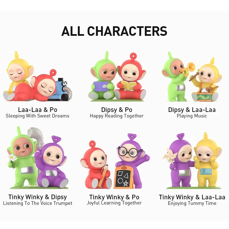 POP MART Teletubbies Companion Series Figures 1 Blind Box