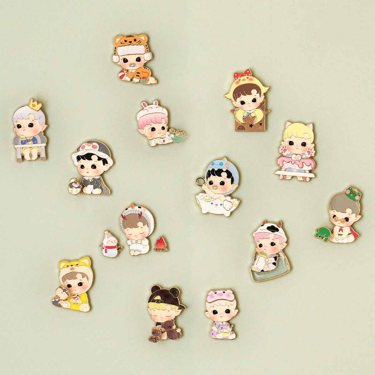 POP MART HACIPUPU The Growth Diary Series-Badge 1 Blind Box