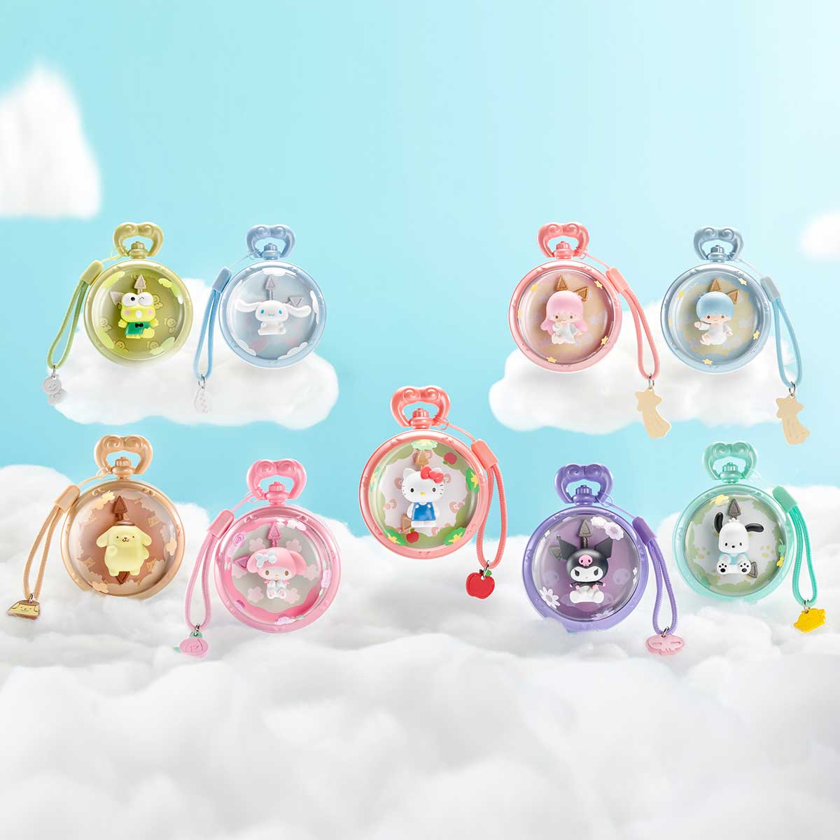 POP MART The Wonderful Time With Sanrio Characters Series Scene Sets 1 Blind Box