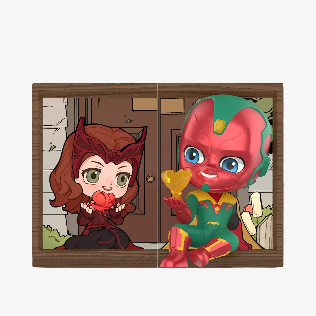 POP MART Marvel Photo Frame Series Figures 1 Blind Box
