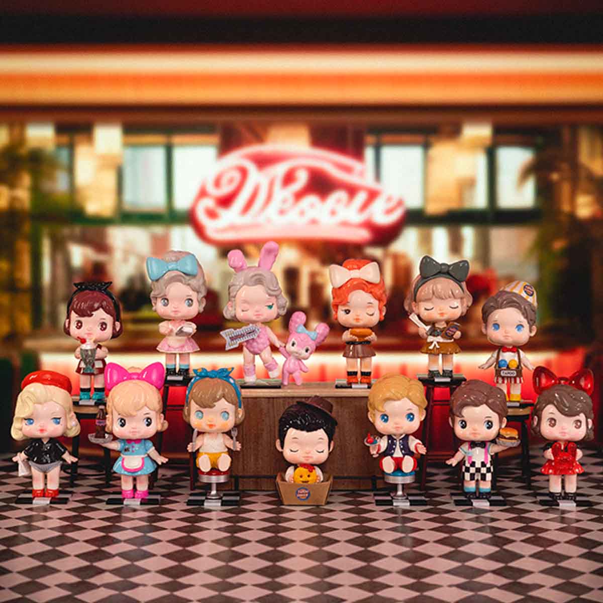 POP MART TAPOO Retro Diner Series 1 Blind Box