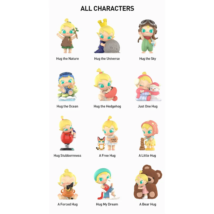 POP MART Baby Molly My Huggable Discovery Series Figures 1 Blind Box