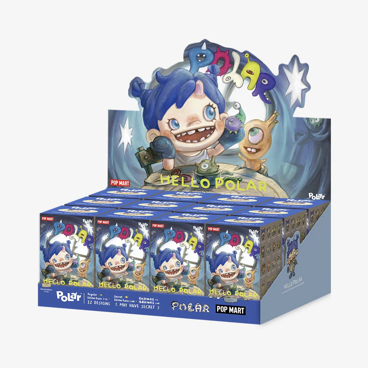 POP MART POLAR - HELLO POLAR Season 1 Series Figures 1 Blind Box