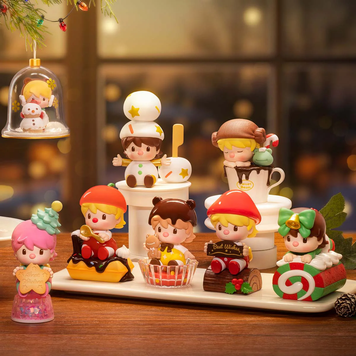 POP MART Sweet Bean Frozen Time Dessert Box Series Figures 1 Blind Box