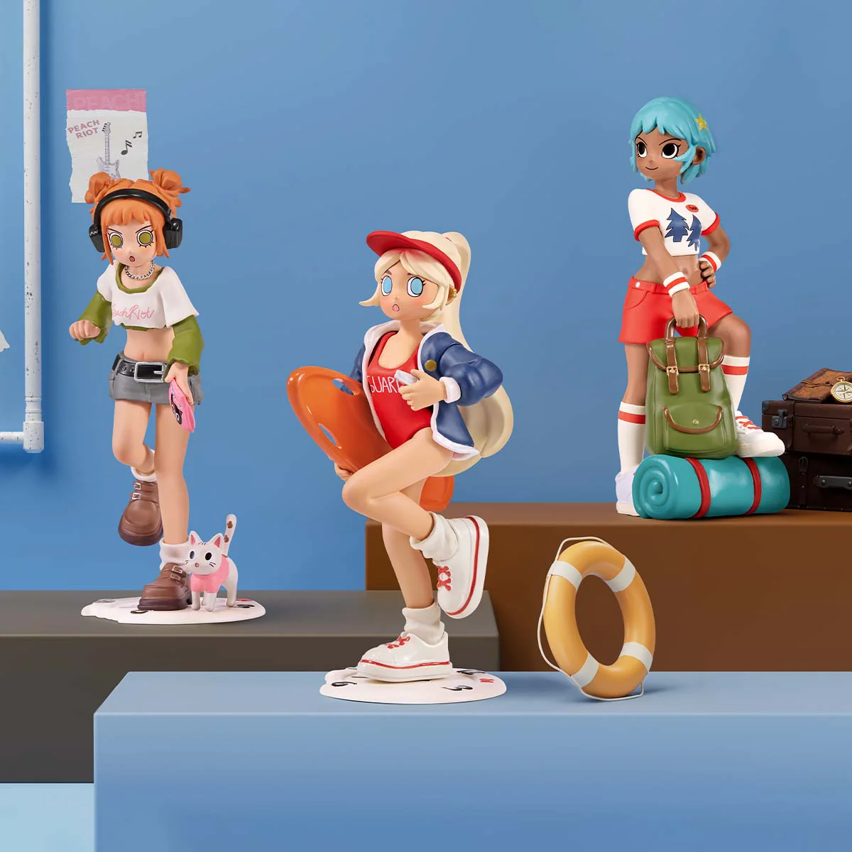 POP MART Peach Riot Rush Hour Series Figures 1 Blind Box