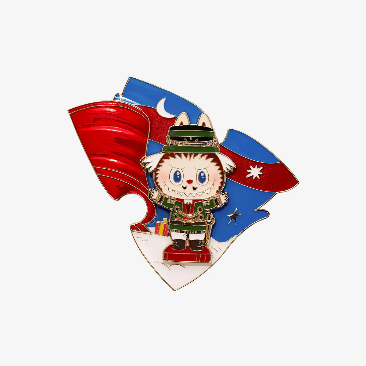 POP MART THE MONSTERS Let's Christmas Series-Fridge Magnet  1 Blind Box