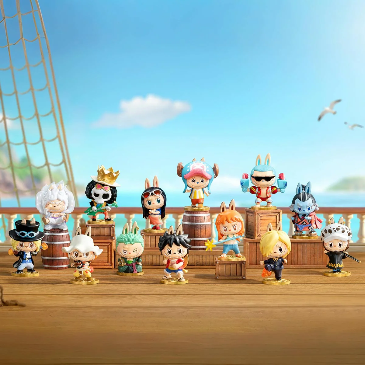 POP MART THE MONSTERS × One Piece Series Figures 1 Blind Box