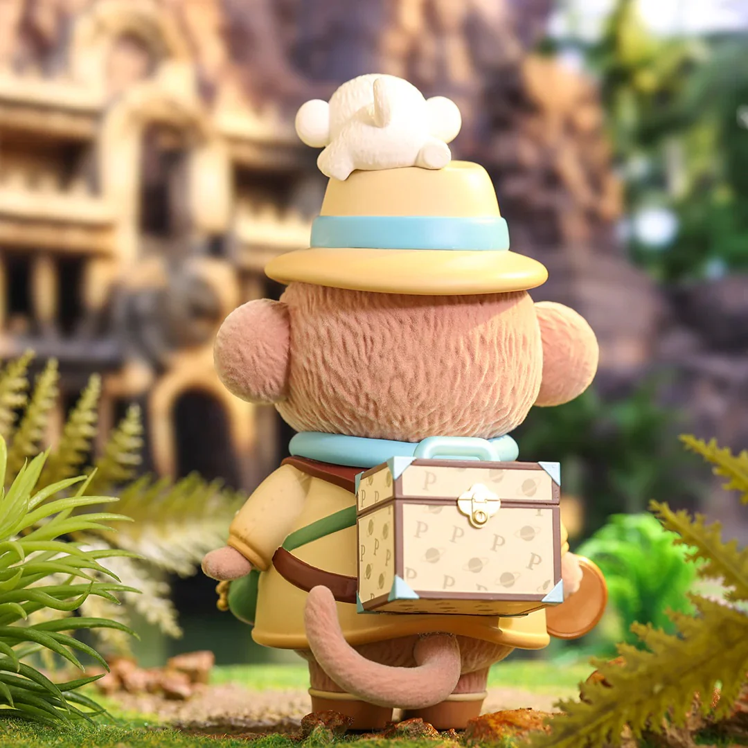 POP MART Pucky Monkey Archeologist Baby Figurine